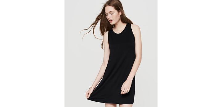 Loft Lou & Grey Signaturesoft Back Pleat Dress
