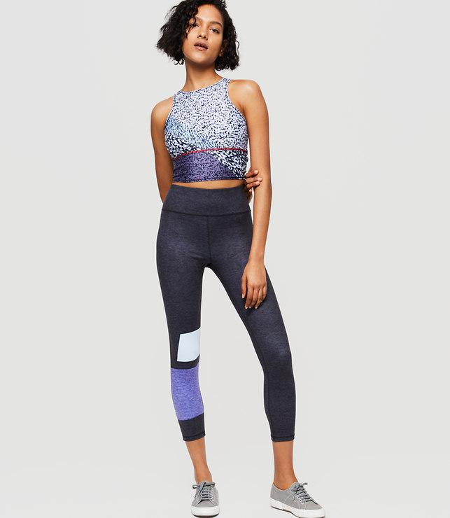 Loft Lou & Grey Form Stripeblock Streeeetch Leggings
