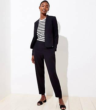 Loft Slim Tapered Pull On Pants