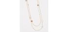 Loft Double Strand Station Necklace