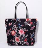 Loft Butterfly Garden Tote Bag