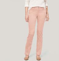 Loft Modern Straight Leg Corduroy Pants