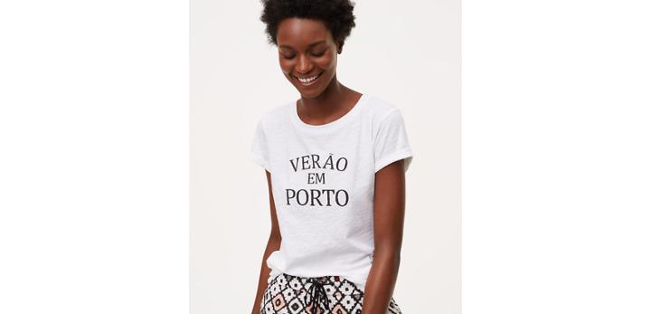 Loft Ver &pound;o Em Porto Vintage Soft Tee