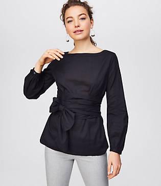 Loft Tie Waist Top