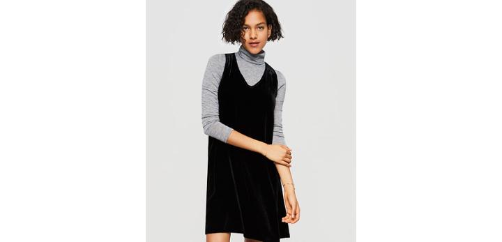 Loft Lou & Grey Velvet Dress