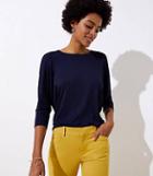 Loft 3/4 Sleeve Dolman Tee
