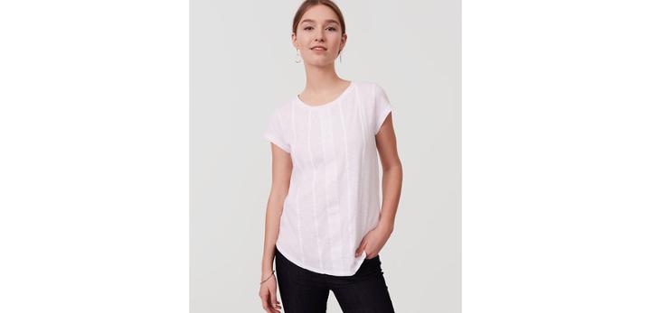Loft Eyelet Vintage Soft Tee