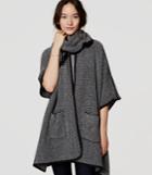 Loft Scarfed Poncho