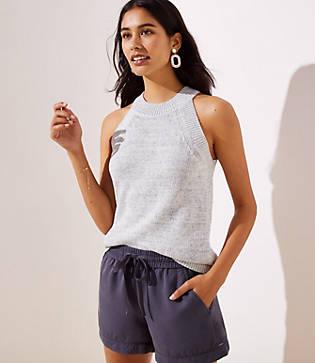 Loft Spacedye Halter Sweater