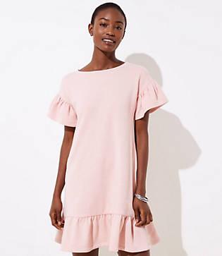 Loft Flounce Tee Dress