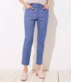 Loft Chambray Riviera Pants In Julie Fit