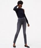 Loft Performance Denim Leggings In Vivid Grey Wash