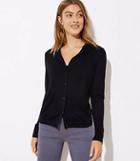 Loft Double Button Collar Signature Cardigan