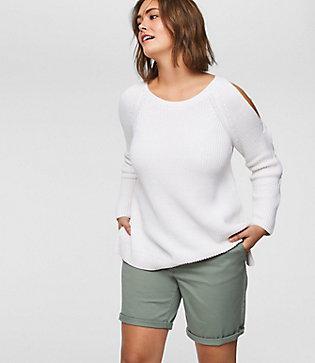 Loft Plus Bermuda Roll Shorts