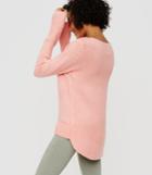 Loft Lou & Grey Boucle Shirttail Sweater