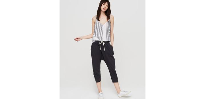 Loft Sundry Tapered Slouchy Pants
