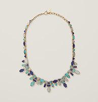 Loft Mixed Stone Statement Necklace