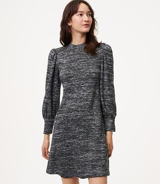 Loft Marled Swing Dress