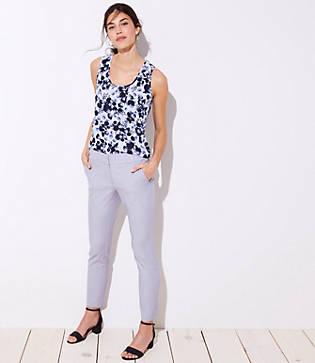 Loft Slim Custom Stretch Pencil Pants In Marisa Fit