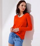 Loft Refined Scoop Neck Sweater