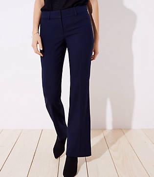 Loft Trousers In Twill In Curvy Fit