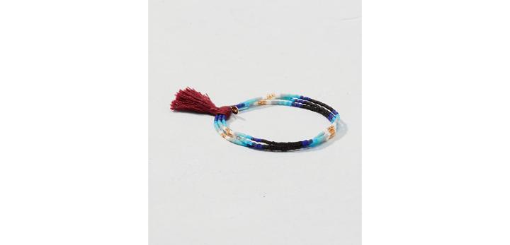 Loft Shashi Three Strand Ombre Stretch Bracelet