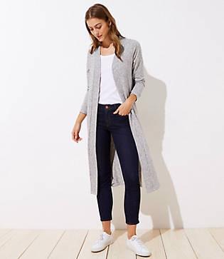 Loft Striped Hoodie Top