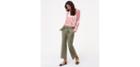 Loft Tie Waist Wide Leg Pants