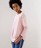 Loft Dolman Shirttail Sweater