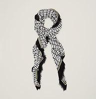 Loft Windowpane Square Scarf