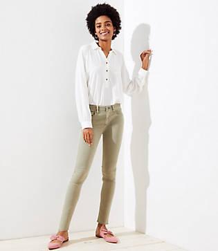 Loft Modern Skinny Jeans In Sagebrush