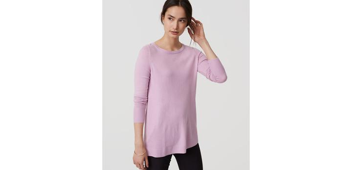 Loft Back Pleat Sweater