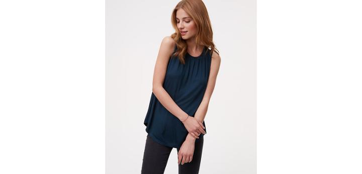 Loft Knit Mock Shell - Warm Doors