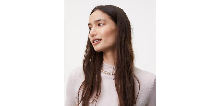 Loft Faceted Beaded Choker