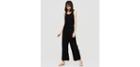 Loft Lou & Grey Linen Jersey Twist Jumpsuit