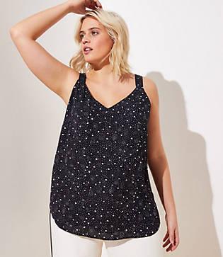 Loft Plus Star Wide Strap Cami