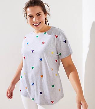 Loft Plus Heart Pride Tee