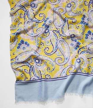 Loft Coastal Paisley Scarf