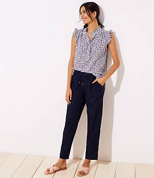 Loft Slim Drawstring Jogger Pants