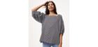 Loft Striped Square Neck Blouse