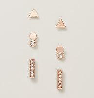 Loft Pave Stud Earring Set