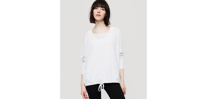 Loft Lou & Grey Drawstring Sweater