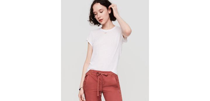 Loft Lou & Grey Linen Lite Tee