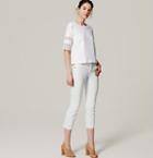Loft Curvy Kick Crop Jeans