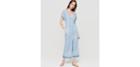 Loft Lou & Grey Chambray Culotte Jumpsuit