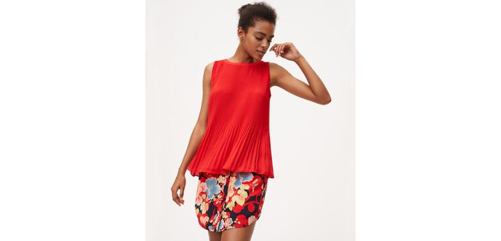 Loft Pleated Shell