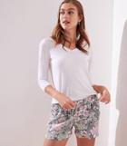 Loft Garden Fluid Drawstring Shorts