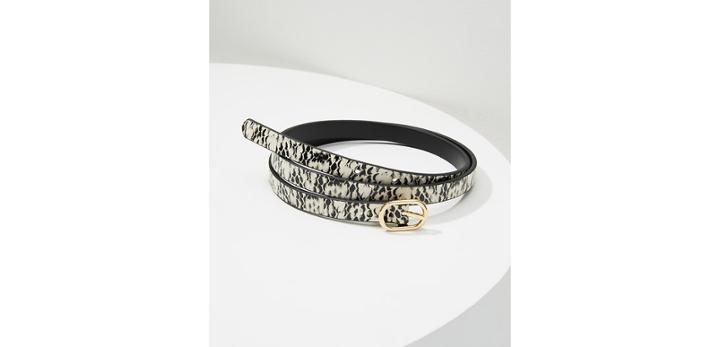 Loft Embossed Belt