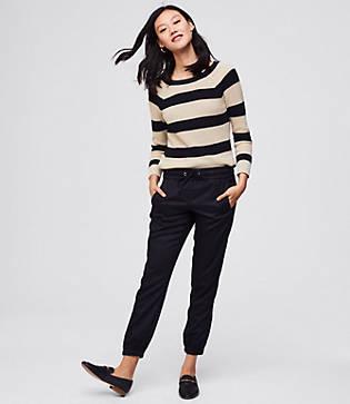 Loft P Slim Vibe Twill Jogger