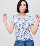 Loft Floral Paisley Vintage Soft Tee